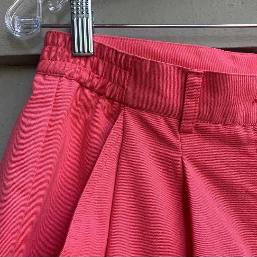 Vintage Nordstrom Town Square Barbiecore Barbie Pink Tailored Shorts Size Medium